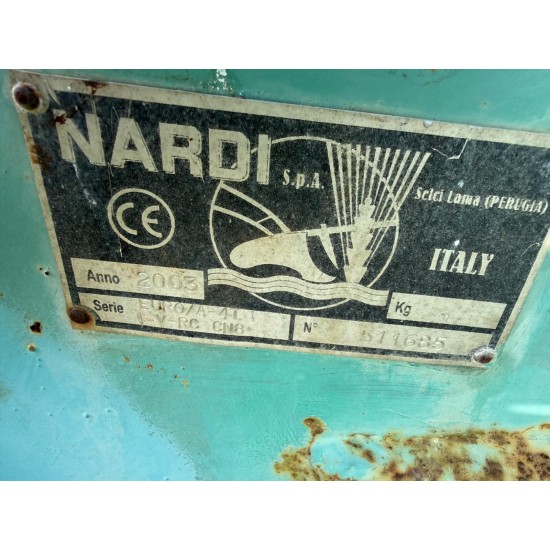ARATRO QUADRIVOMERE NARDI EURO 4 - SEMIPORTATO