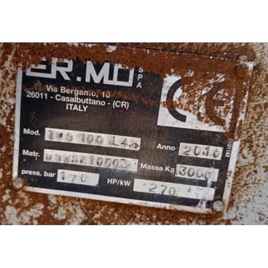 ARATRO TRIVOMERE ERMO TVS 100 L4S - REVERSIBILE ARATRO TRIVOMERE ERMO TVS 100 L4S - REVERSIBILE