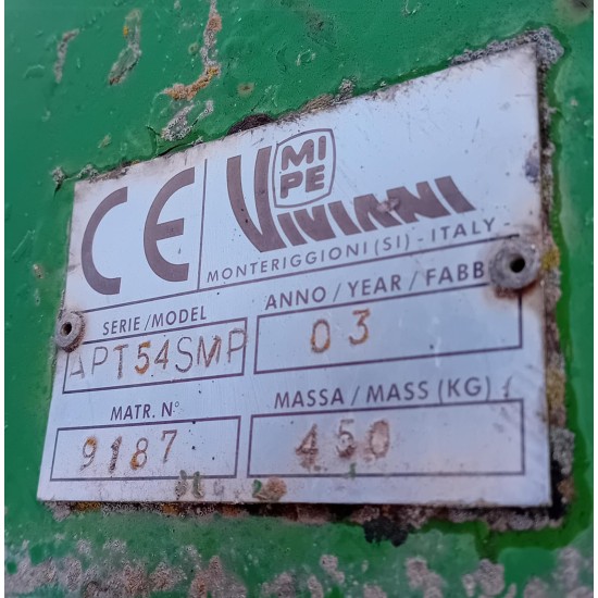 ARATRO QUADRIVOMERE MIPE VIVIANI APT 54 SMP - SEMIPORTATO - NO STOP