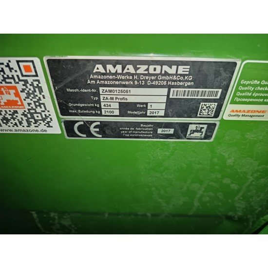 SPANDICONCIME AMAZONE ZA - M 1001 PROFIS TRONIC