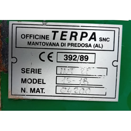 INTERRATORE DI CONCIME TERPA INT 2F _ 15-18