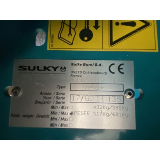 SPANDICONCIME SULKY 40X PLUS ECONOV