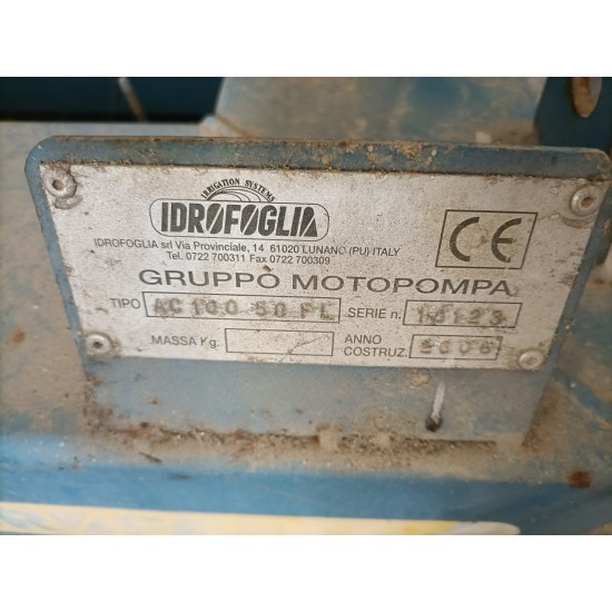 MOTOPOMPA IDROFOGLIA AC 100 50 FL