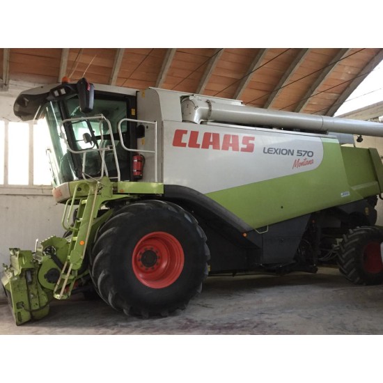 MIETITREBBIA CLAAS LEXION 570 MONTANA