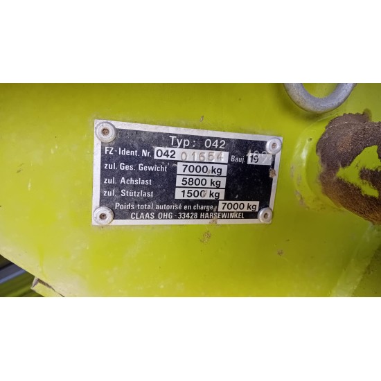 PRESSA QUADRA CLAAS QUADRANT 1200 