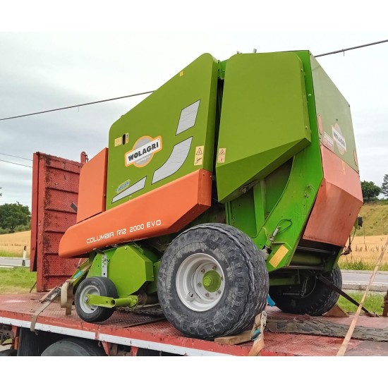 ROTOPRESSA WOLVO - WOLAGRI COLUMBIA R12 2000 EVO ROTOPRESSA WOLVO - WOLAGRI COLUMBIA R12 2000 EVO