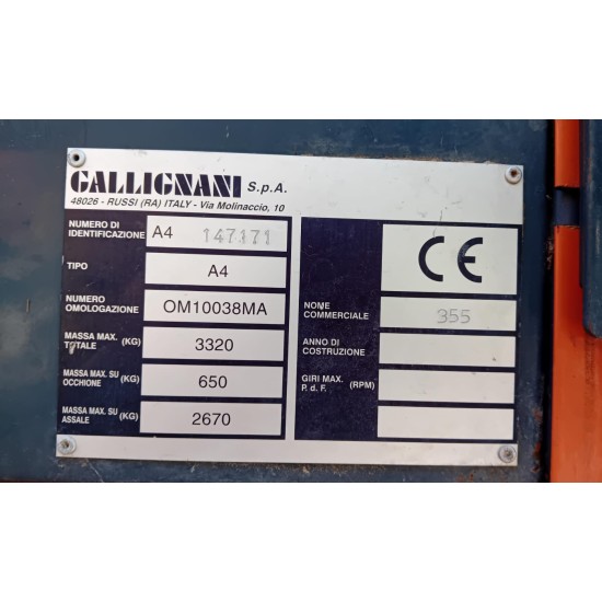 ROTOPRESSA GALLIGNANI 355 LRE