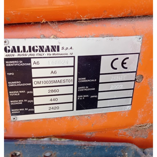 ROTOPRESSA GALLIGNANI ZENIT