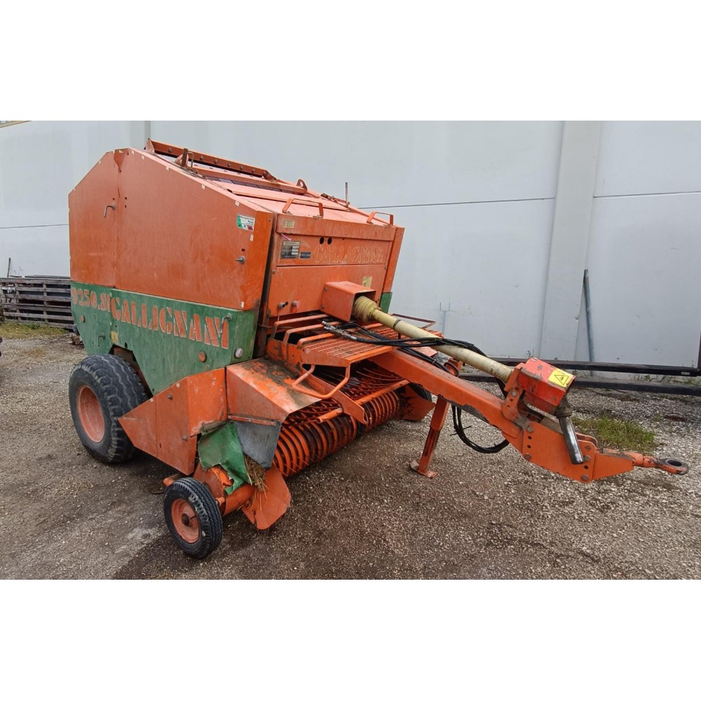 ROTOPRESSA GALLIGNANI 9250 SL - FIENAGIONE - BALLE - ROTOBALLE - PRESSA ...