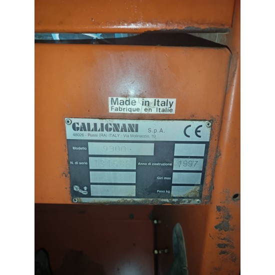 ROTOPRESSA GALLIGNANI 9300 SLA