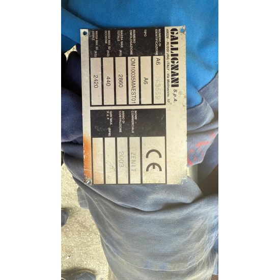 ROTOPRESSA GALLIGNANI ZENIT