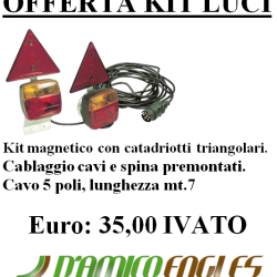 OFFERTA KIT LUCI MAGNETICHE