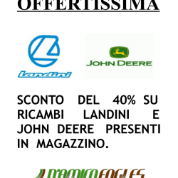 OFFERTA RICAMBI LANDINI