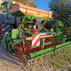 SEMINATRICE COMBINATA AMAZONE KG 3000 SUPER + SEMINATRICE AMAZONE AD-P 3000 R