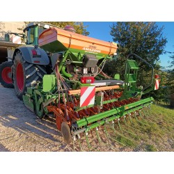 SEMINATRICE COMBINATA AMAZONE KG 3000 SUPER + SEMINATRICE AMAZONE AD-P 3000 R