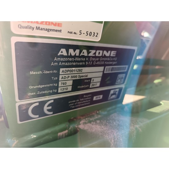 SEMINATRICE COMBINATA AMAZONE KG 3000 SUPER + SEMINATRICE AMAZONE AD-P 3000 R