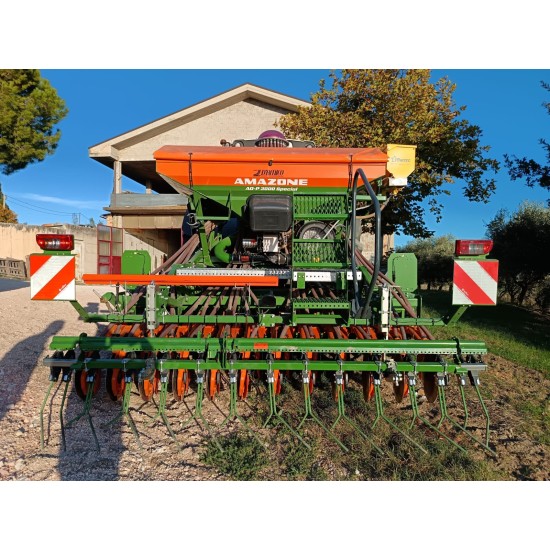 SEMINATRICE COMBINATA AMAZONE KG 3000 SUPER + SEMINATRICE AMAZONE AD-P 3000 R