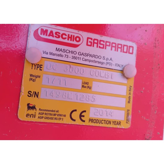 SEMINATRICE COMBINATA MASCHIO GASPARDO DAMA 300