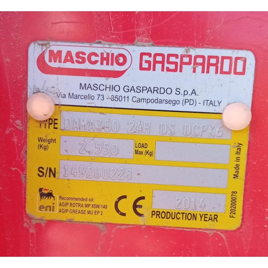 SEMINATRICE COMBINATA MASCHIO GASPARDO DAMA 300