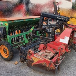 SEMINATRICE COMBINATA IMA LA ROCCA 2500 + ERPICE ROTANTE PEGORARO 2500