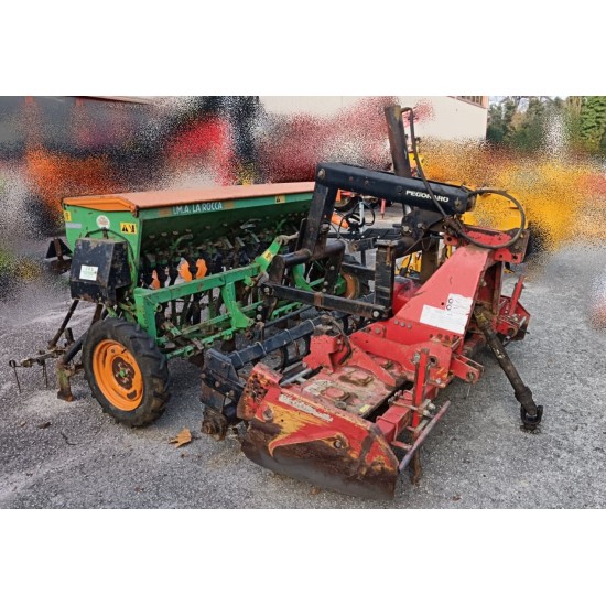 SEMINATRICE COMBINATA IMA LA ROCCA 2500 + ERPICE ROTANTE PEGORARO 2500