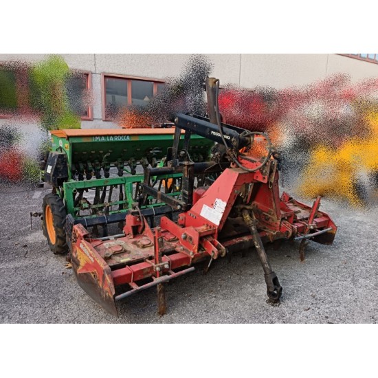 SEMINATRICE COMBINATA IMA LA ROCCA 2500 + ERPICE ROTANTE PEGORARO 2500