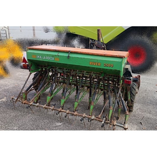 SEMINATRICE COMBINATA IMA LA ROCCA 2500 + ERPICE ROTANTE PEGORARO 2500