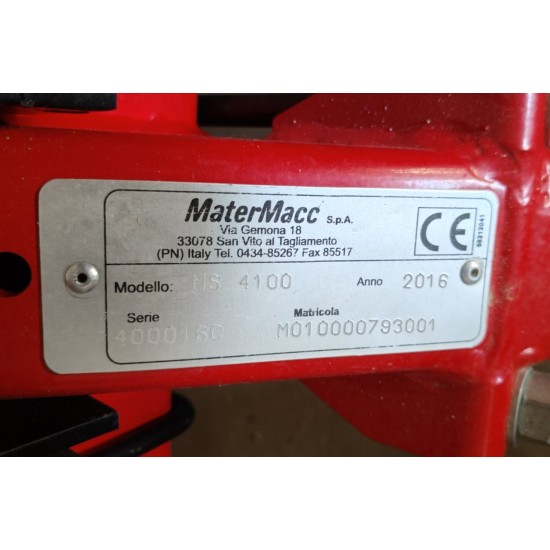 SEMINATRICE MATERMACC MS 4100 - 6 FILE