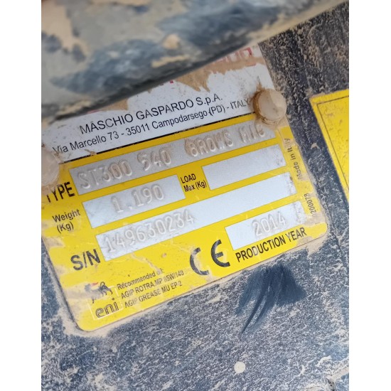 SEMINATRICE GASPARDO ST 300 - 540 - 8 ROWS
