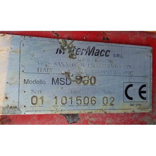 SEMINATRICE MATERMACC MSD 600 
