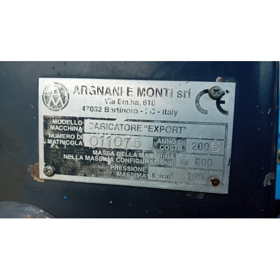 LANDINI 8860 DT + CARICATORE ARGNANI E MONTI   ___TRATTORE