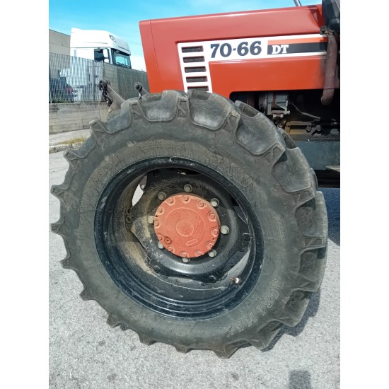 FIAT 70 - 66 DT + CARICATORE FRONTALE   ___  TRATTORE 