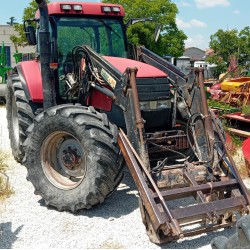 CASE MX 135 + CARICATORE FRONTALE STOLL F 35 ROBUST ____ TRATTORE GOMMATO