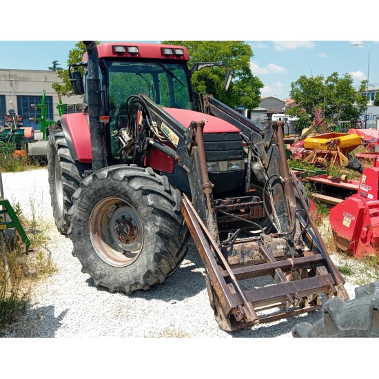 CASE MX 135 + CARICATORE FRONTALE STOLL F 35 ROBUST ____ TRATTORE GOMMATO