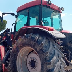 CASE MAXXUM MX 135 + CARICATORE FRONTALE STOLL F 35 ROBUST ____ TRATTORE GOMMATO