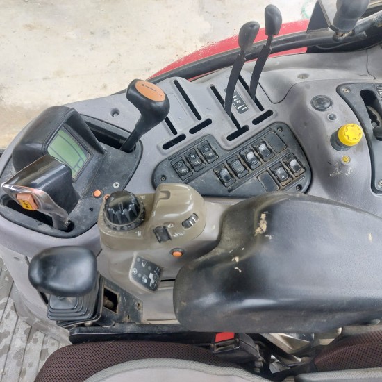 CASE MAXXUM 125 + CARICATORE FRONTALE SIGMA 4____ TRATTORE GOMMATO
