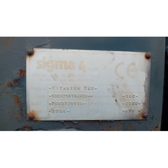 CASE MAXXUM 125 + CARICATORE FRONTALE SIGMA 4____ TRATTORE GOMMATO