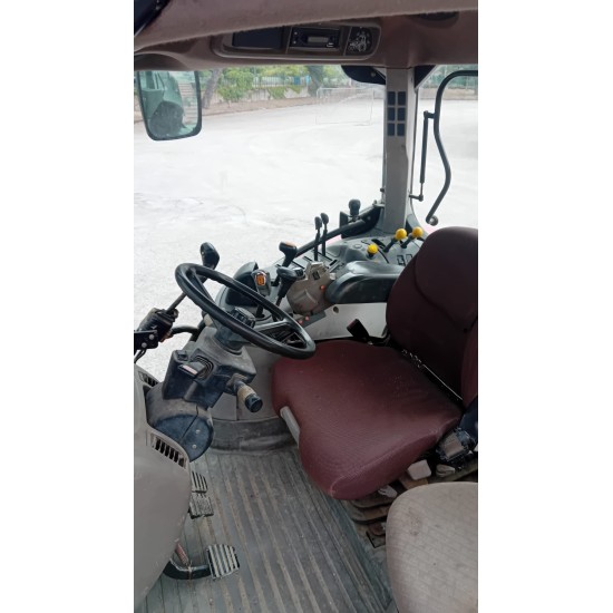 CASE MAXXUM 125 + CARICATORE FRONTALE SIGMA 4____ TRATTORE GOMMATO