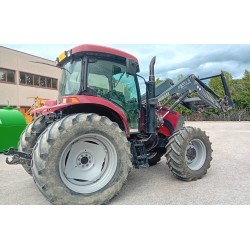 CASE MAXXUM 125 + CARICATORE FRONTALE SIGMA 4____ TRATTORE GOMMATO