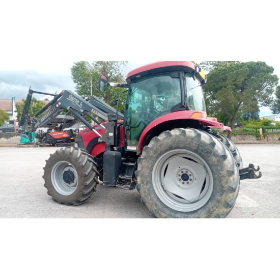 CASE MAXXUM 125 + CARICATORE FRONTALE SIGMA 4____ TRATTORE GOMMATO
