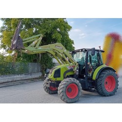 CLAAS ARION 420 DT + CARICATORE ARGNANI E MONTI_____ TRATTORE