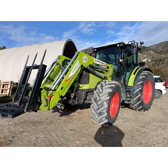 CLAAS ARION 460 DT + CARICATORE ANGELONI ENREGY 205
