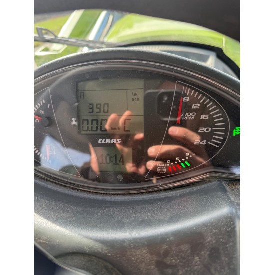 CLAAS ARION 460 DT + CARICATORE ANGELONI ENREGY 205