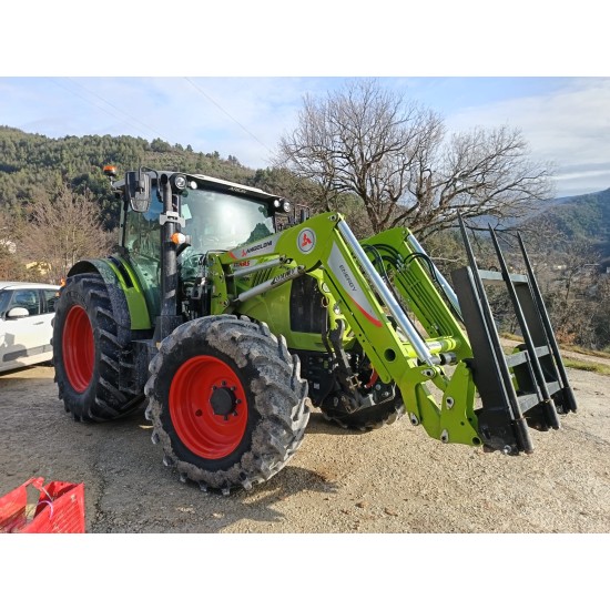 CLAAS ARION 460 DT + CARICATORE ANGELONI ENREGY 205