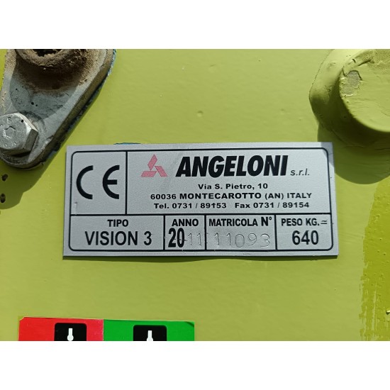 CLAAS ARION 650  DT + CARICATORE ANGELONI VISION 3 ___ TRATTORE