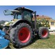 CLAAS ARION 650  DT + CARICATORE ANGELONI VISION 3 ___ TRATTORE