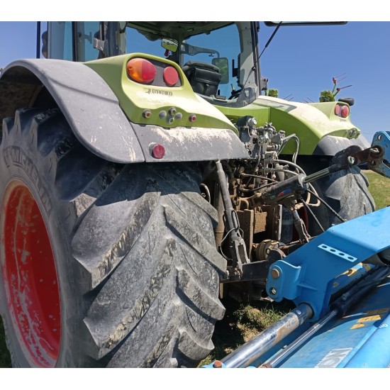 CLAAS ARION 650  DT + CARICATORE ANGELONI VISION 3 ___ TRATTORE