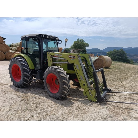 CLAAS AXOS 340 C + CARICATORE FRONTALE ANGELONI ENERGY 205