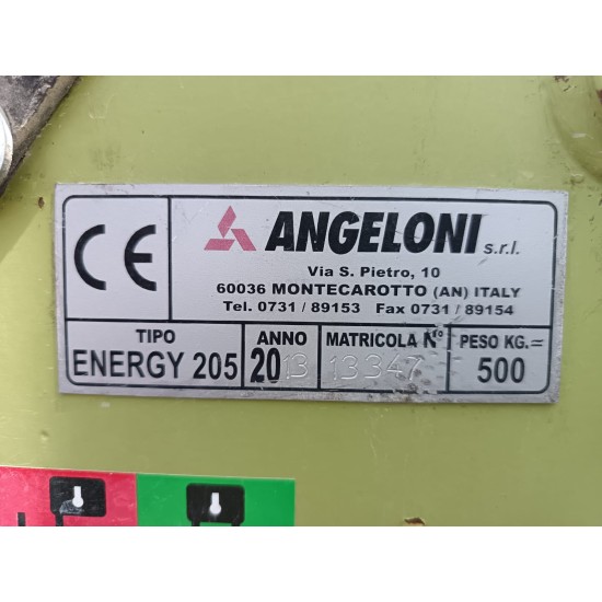 CLAAS AXOS 340 C + CARICATORE FRONTALE ANGELONI ENERGY 205