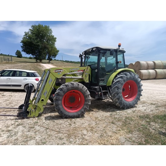 CLAAS AXOS 340 C + CARICATORE FRONTALE ANGELONI ENERGY 205